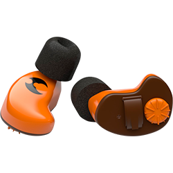 ShotHunt Hunter Electronic Earplugs Orange