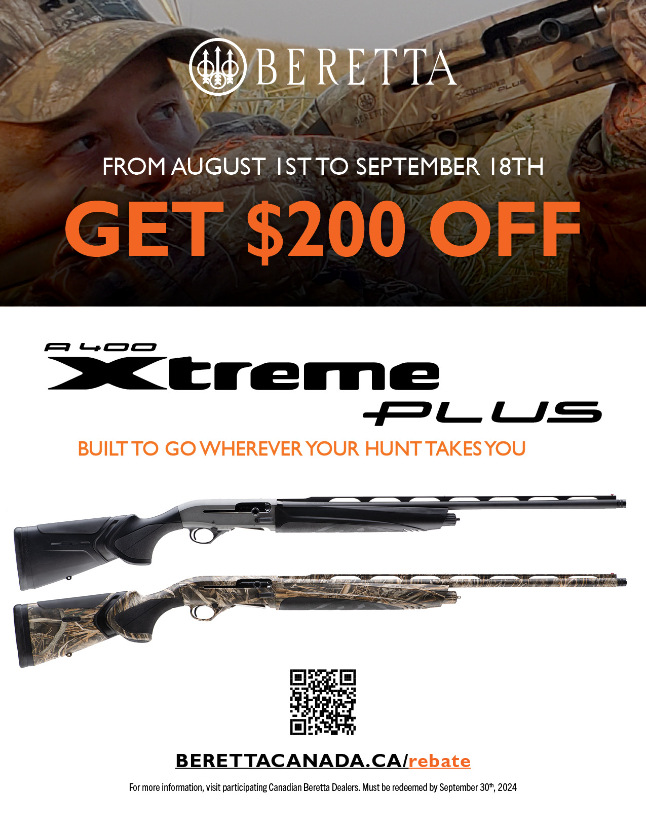 Beretta 200off A400 Xtreme plus 2024 Poster