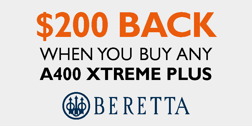 Beretta 200off A400 Xtreme Plus rebate