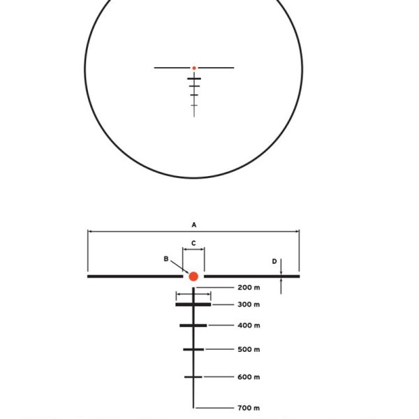 8793900108 S332 BATTLE SIGHT 5.56 RET Reticle