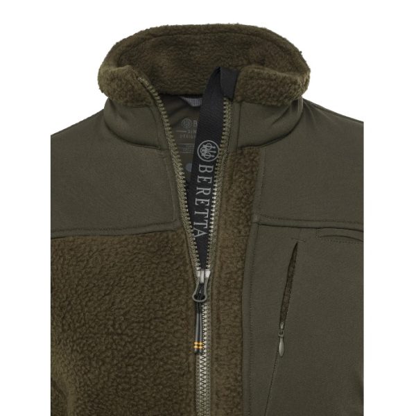 P3691T238107AA HALIFAX SHERPA FLEECE JACKET W GREEN MOSS Close