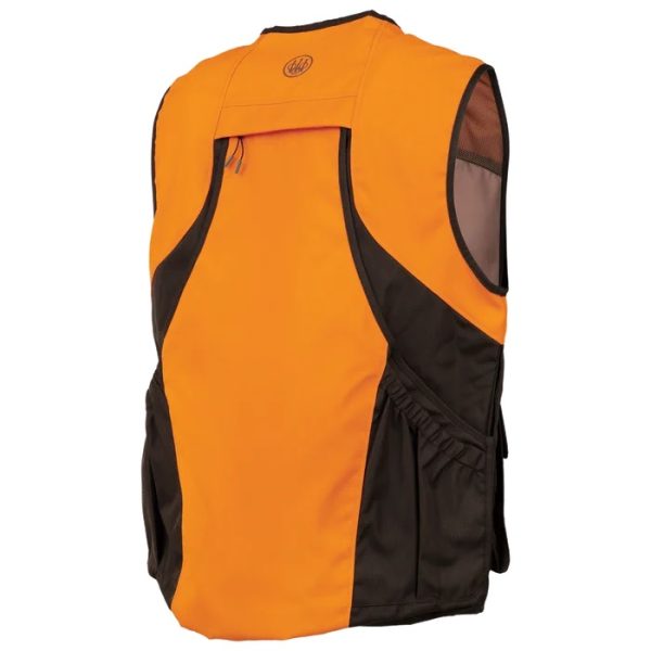 GU415T228008C4 COMMAND PRO VEST BROWN BARK & ORANGE Back